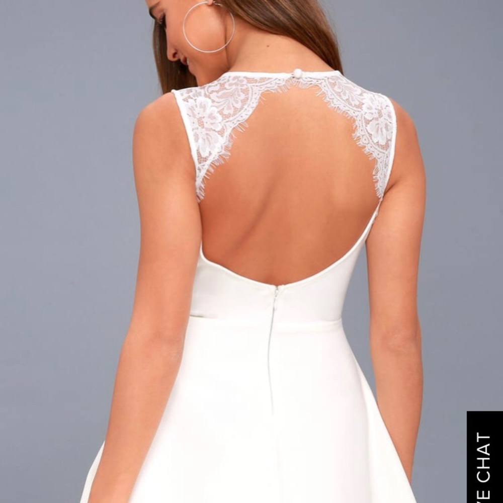 White Lulu’s Dress Size XS NWT